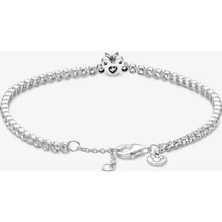👉 Bedel vrouwen clear PANDORA Disney Minnie Mouse Tennisarmband, Bedels & Armband, Cubic Zirconia, clear, 590107C01-20