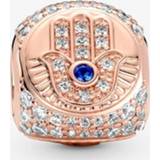 👉 Bedel unieke metaalmix vrouwen meerkleurig PANDORA Hamsa, Bedels & Armband, meerkleurig, 780101C01