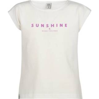 👉 Shirt wit meisjes KIEstone - Off white 7440830918947