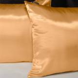 Kussenslop goud Microvezel-Polyester blauw Fresh & Co 2-PACK: Kussenslopen Silk Satin Kleur: Goud, 60 x 70 cm 8719909806409