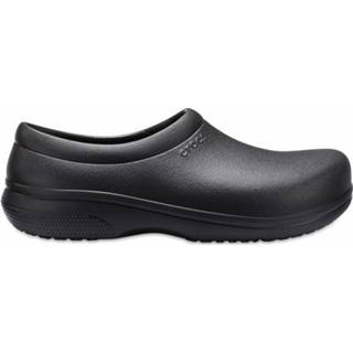 👉 Crocs - On The Clock Work Slipon - Sneakers maat M9 / W11, zwart