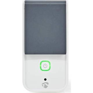 👉 Stopcontact wit active Slim - Voor Buitengebruik IP44 Geaard 3680W 5412810317219