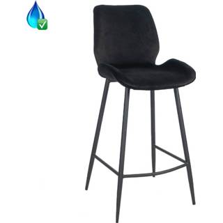 👉 Barkruk active zwart Taipalsaari Velvet, 8720526160638