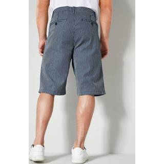 👉 Bermuda gestreept zeer comfortabel mannen wit blauw John F. Gee Blauw/Wit 4055707762382