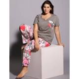 👉 Zeer comfortabel vrouwen grijs antraciet Pyjamashirt TRUYOU Grijs/Antraciet 4055708042407