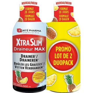 👉 Active Forté Pharma Xtraslim Draineur Max Duopack 2x500ml 3700221300824