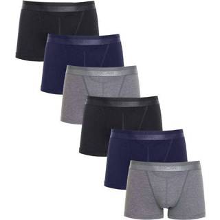 👉 Boxershort zwart blauw grijs elastaan s|m|xl|xxl male multi HOM HO1 mix 6-pack boxershorts