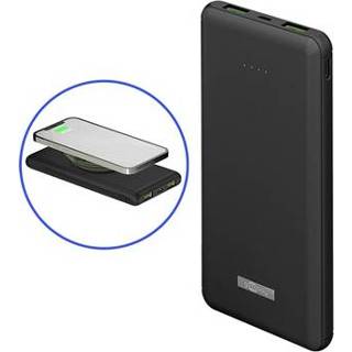 👉 Powerbank zwart Goobay Fast Charge Draadloze - 10000mAh 4040849539336