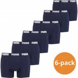 👉 Boxershort XL s l m blauw unisex katoen Puma Boxershorts Everyday Navy 6-pack-S 5901453732515 5901453732492 5901453732522 5901453732508