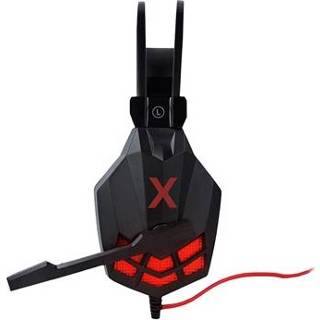 Gaming headset zwart Maxlife MXGH-200 Wired met LED Licht - 5900495927804