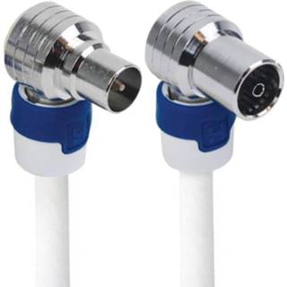 👉 Coax antennekabel active Hirschmann 4G - IEC Haaks (m) (v) FEKAB5 25 meter 8714416501472