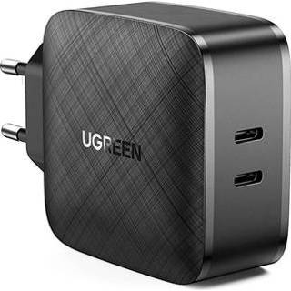 👉 Stopcontact Ugreen CD216 Snelle Lader - 2x USB-C PD, QC4.0 66W 6957303878673