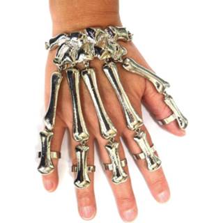 👉 Armband active Griezelige skelet hand 8712364746877