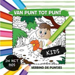 👉 Lantaarn active kinderen publishers tekenboek van punt tot kids - in het bos 9789463546959