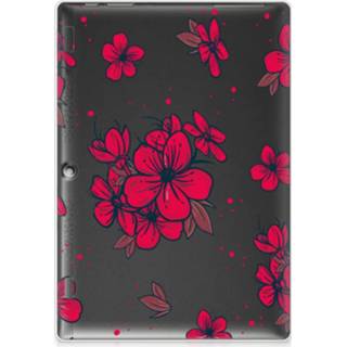 👉 Siliconen hoesje rood Lenovo Tab 10 | 2 A10-30 Blossom Red 8720632894403