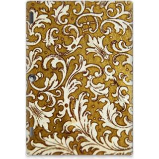 👉 Goud TPU Case Lenovo Tab 10 | 2 A10-30 Barok 8720632885753