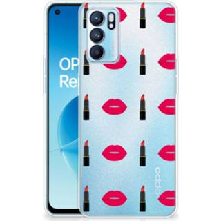 👉 Lippenstift OPPO Reno 6 5G TPU bumper Lipstick Kiss 8720632303974