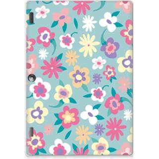 👉 Siliconen hoesje Lenovo Tab 10 | 2 A10-30 Flower Power 8720632674562