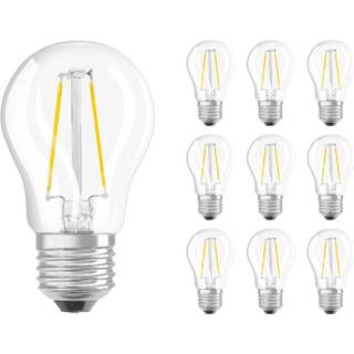 👉 Gloeilamp Voordeelpak 10x Osram Parathom Retrofit Classic E27 P 2.5W 827 | Vervanger voor 25W 8719157037730