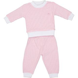 👉 Pyjama roze basiscollectie e mouwen Feetje Tweedelige Streep Mt. 56 8718751008733