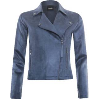 👉 Biker jacket vrouwen blauw 133124