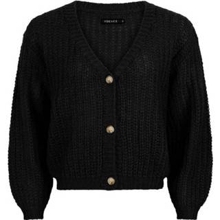 👉 L vrouwen zwart Cardigan Pixie 181