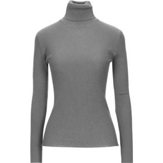 👉 L vrouwen grijs Maglia dolcevita a coste - J3411064-007 1648266462218