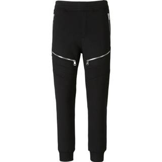 👉 L male zwart Zippers Biker Joggers