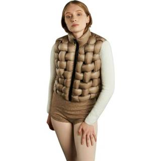 👉 Gilet l vrouwen beige