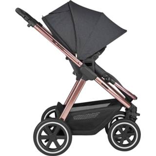 👉 Kinderwagen rosegold luchtbanden zwenkwielen voor All-Terrain bubble grijs donker zwart kinderen ABC Design Samba 2-in-1 Diamond 4045875055393