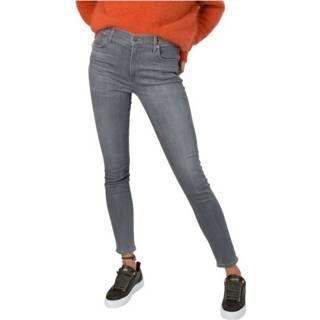 👉 Skinnyjeans vrouwen grijs High Rise Skinny Jeans