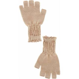 👉 Glove onesize vrouwen beige Gloves