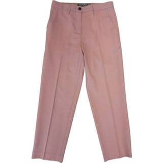 👉 W28 W27 vrouwen roze Pantalón Sastre Holgado