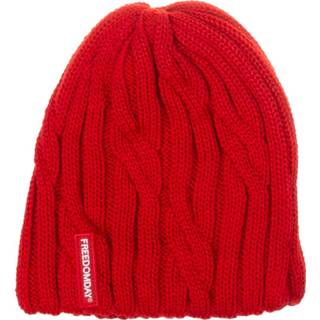 👉 Beanie onesize vrouwen rood