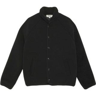 👉 Fleece jas m male zwart Beach buttoned jacket