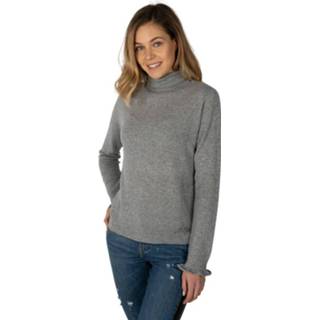 👉 L vrouwen grijs Sweter