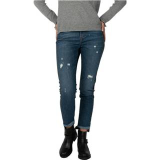 👉 W25 W24 W26 vrouwen blauw Jeansy