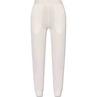 👉 Sweatpant l vrouwen beige Sweatpants with logo 1648102040914
