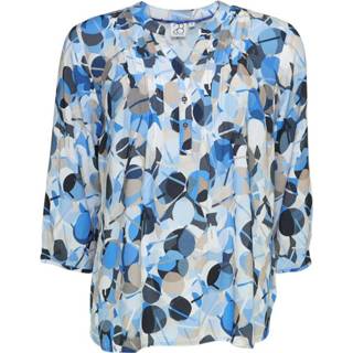 👉 XL vrouwen blauw Bluser