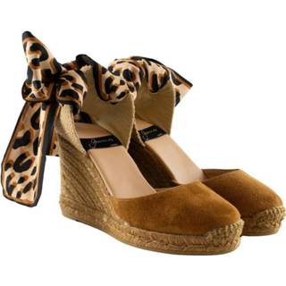 👉 Vrouwen bruin Globo Wedges