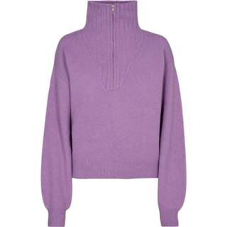 👉 L vrouwen paars Turtleneck 205412243-3620