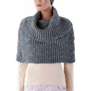 👉 Sjaal onesize vrouwen grijs Scarve