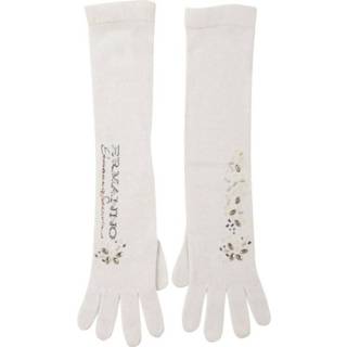 👉 Glove onesize vrouwen wit Gloves