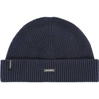 👉 Beanie onesize vrouwen blauw