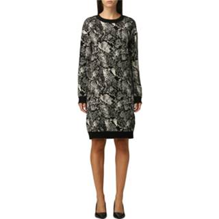 👉 S vrouwen zwart Abito Maglia 8056998085781