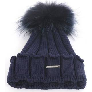 👉 Beanie onesize vrouwen blauw Women