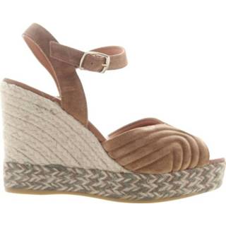 👉 Vrouwen beige Wedges