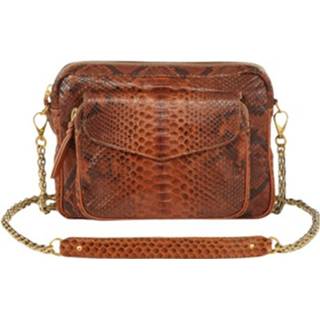 👉 Onesize vrouwen bruin Sac Python Big Charly Moka Chaine 11956648