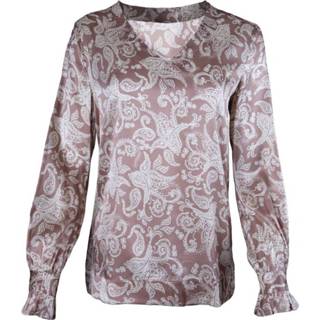 👉 Blous s vrouwen beige Pia Blouse