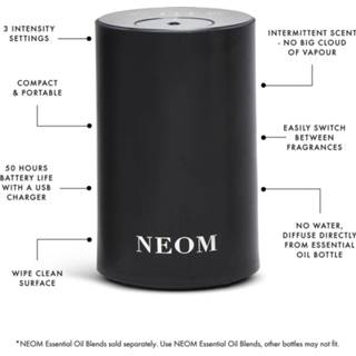 👉 Diffuser zwart unisex NEOM Wellbeing Pod Mini Essential Oil - Black 5060560208785